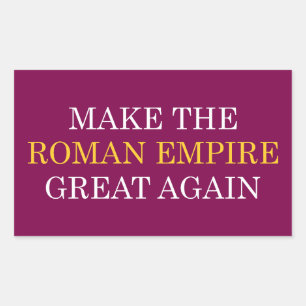 Rectangulaire Sticker MREGA