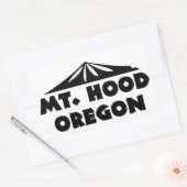 Rectangulaire Sticker Mt. Hood Oregon (Enveloppe)