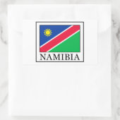 Rectangulaire sticker namibien (Sac)
