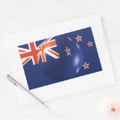Rectangulaire Sticker néo-zélandais (Enveloppe)