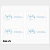 Rectangulaire Sticker NPTA (Feuille)