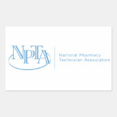 Rectangulaire Sticker NPTA (Devant)