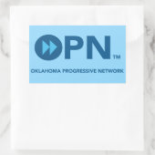 Rectangulaire Sticker OPN (Sac)