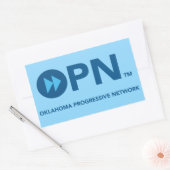 Rectangulaire Sticker OPN (Enveloppe)