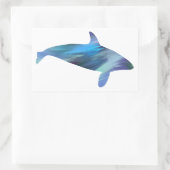Rectangulaire Sticker Orca De Style Acrylique (Sac)