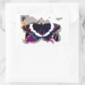 Rectangulaire Sticker papillon (Sac)