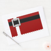 Rectangulaire Sticker père Noël (Enveloppe)