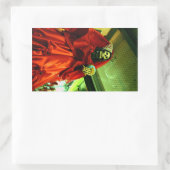 Rectangulaire Sticker père Noël Muerte (Sac)