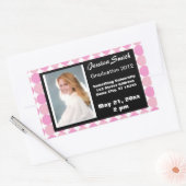 Rectangulaire Sticker photo de diplôme (Enveloppe)