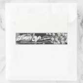 Rectangulaire Sticker plaque (Sac)