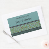 Rectangulaire Sticker plaque personnalisée (Enveloppe)