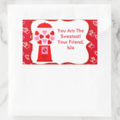 Rectangulaire Sticker pour bonbons de la Saint-Valentin Enfants (Sac)