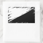 Rectangulaire Sticker pour drapeau anti-archo-pacifiste (Sac)