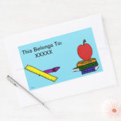 Rectangulaire Sticker pour enseignants (Enveloppe)