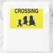 Rectangulaire Sticker pour famille de passage (Sac)