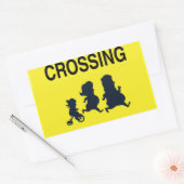 Rectangulaire Sticker pour famille de passage (Enveloppe)