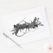 Rectangulaire sticker pour graffiti 3d (Enveloppe)