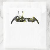 Rectangulaire sticker pour graffiti 3d (Sac)