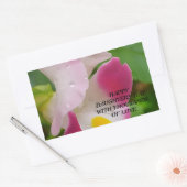 RECTANGULAIRE STICKER POUR LA JOURNÉE DES FILLES (Enveloppe)