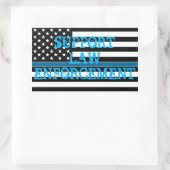 Rectangulaire Sticker pour l'application des lois (Sac)