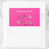 Rectangulaire Sticker pour maquillage (Sac)