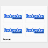 Rectangulaire Sticker pour roulettes (Feuille)