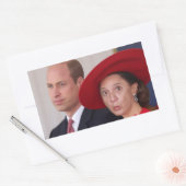 Rectangulaire sticker Princess Kate (Enveloppe)