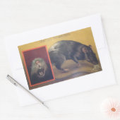 Rectangulaire Sticker Rattus Brigantinus (Enveloppe)