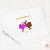Rectangulaire Sticker Rectangle de Passion de Thanksgiving (Enveloppe)