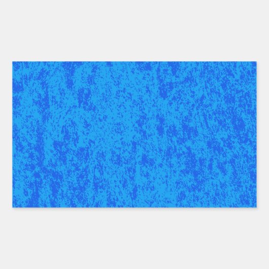 Rectangulaire Sticker Rectangle en marbre bleu (Devant)