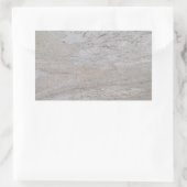 Rectangulaire Sticker Rectangle Marbre blanc (Sac)
