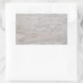 Rectangulaire Sticker Rectangle Marbre blanc (Sac)