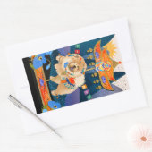 Rectangulaire Sticker RECTANGLE ZEN CARNIVAL (Enveloppe)