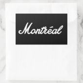 Rectangulaire sticker rock de Montréal ! (Sac)