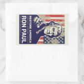 Rectangulaire Sticker Ron Paul Jefferson (Sac)