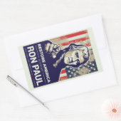 Rectangulaire Sticker Ron Paul Jefferson (Enveloppe)