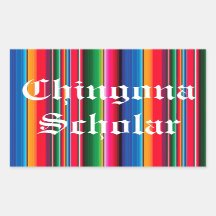 Sticker Sarape Chingona Scholar
