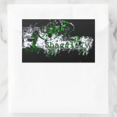 Rectangulaire Sticker ShaggieTv (Sac)