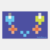 Rectangulaire Sticker Smile4Mom (Devant)