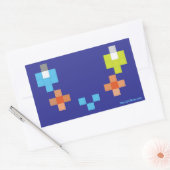 Rectangulaire Sticker Smile4Mom (Enveloppe)