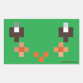 Rectangulaire Sticker Smile4Mom (Devant)