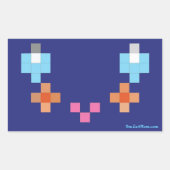 Rectangulaire Sticker Smile4Mom (Devant)