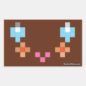 Rectangulaire Sticker Smile4Mom (Devant)