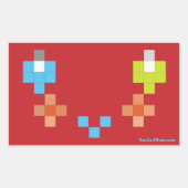 Rectangulaire Sticker Smile4Mom (Devant)