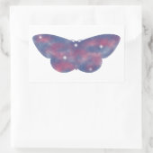 Rectangulaire Sticker Starscape Moth Light (Sac)