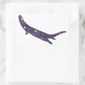 Rectangulaire Sticker Starscape Otter Dark River (Sac)