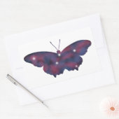 Rectangulaire Sticker Starscape pour papillon foncé (Enveloppe)