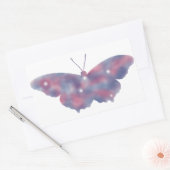 Rectangulaire Sticker Starscape pour papillon léger (Enveloppe)