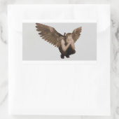 Rectangulaire sticker Steampunk Muse (Sac)
