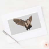 Rectangulaire sticker Steampunk Muse (Enveloppe)